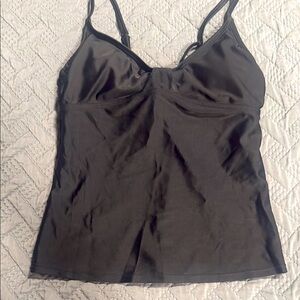 Athleta Blank Tankini Underwire 32 B/C